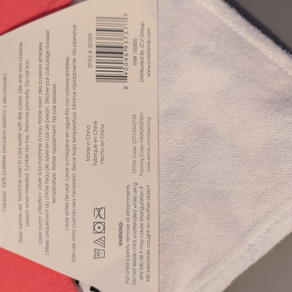 Baby Elements 5 piece Bandana Bib  and 3D Sock Set Cats Hearts Pink - Picture 6 of 7